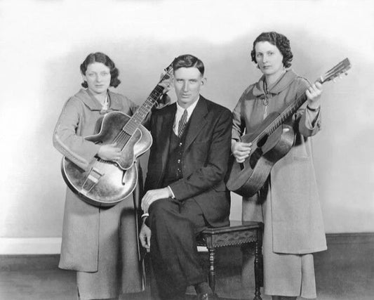 Country Singers Original Carter Family Glossy Keychain Print Bluegrass Music