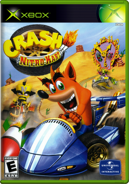 Crash Nitro Kart Xbox Print Poster