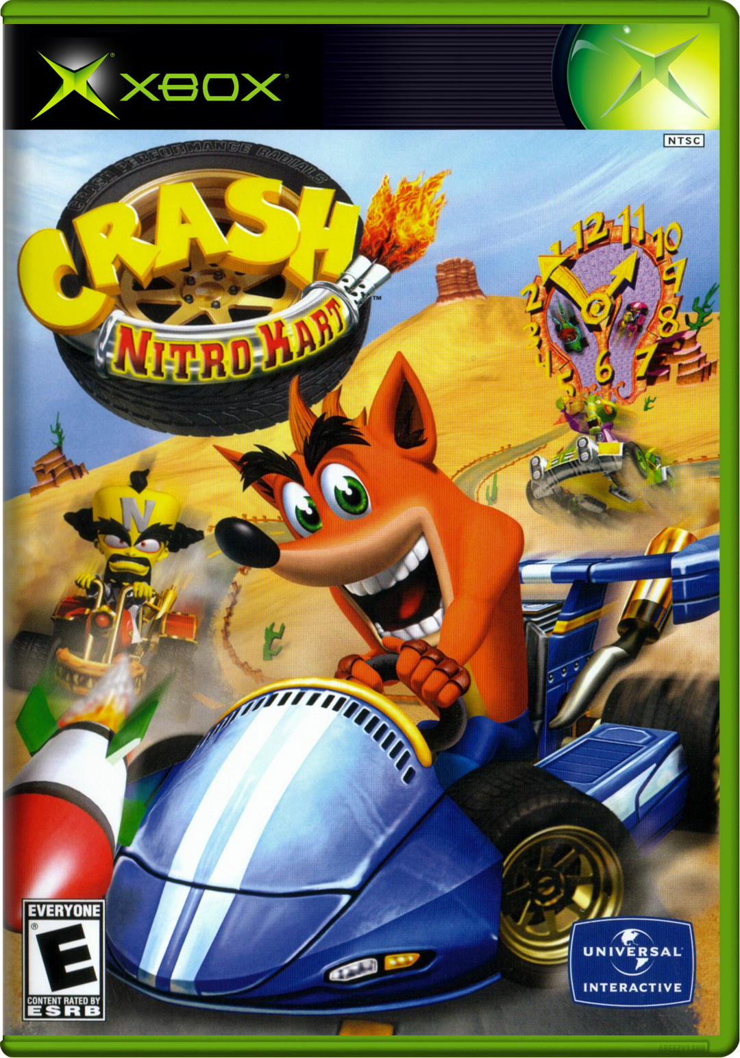 Crash Nitro Kart Xbox Keychain