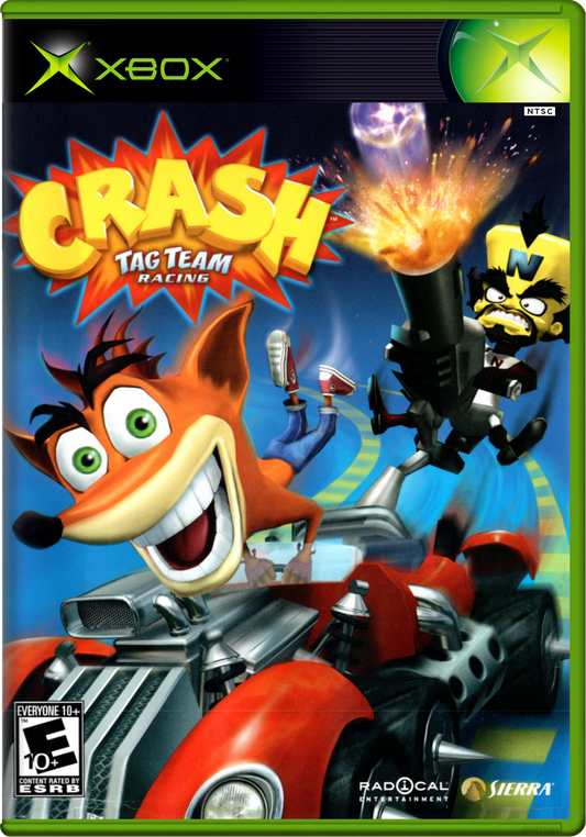 Crash Tag Team Racing Xbox Print Poster