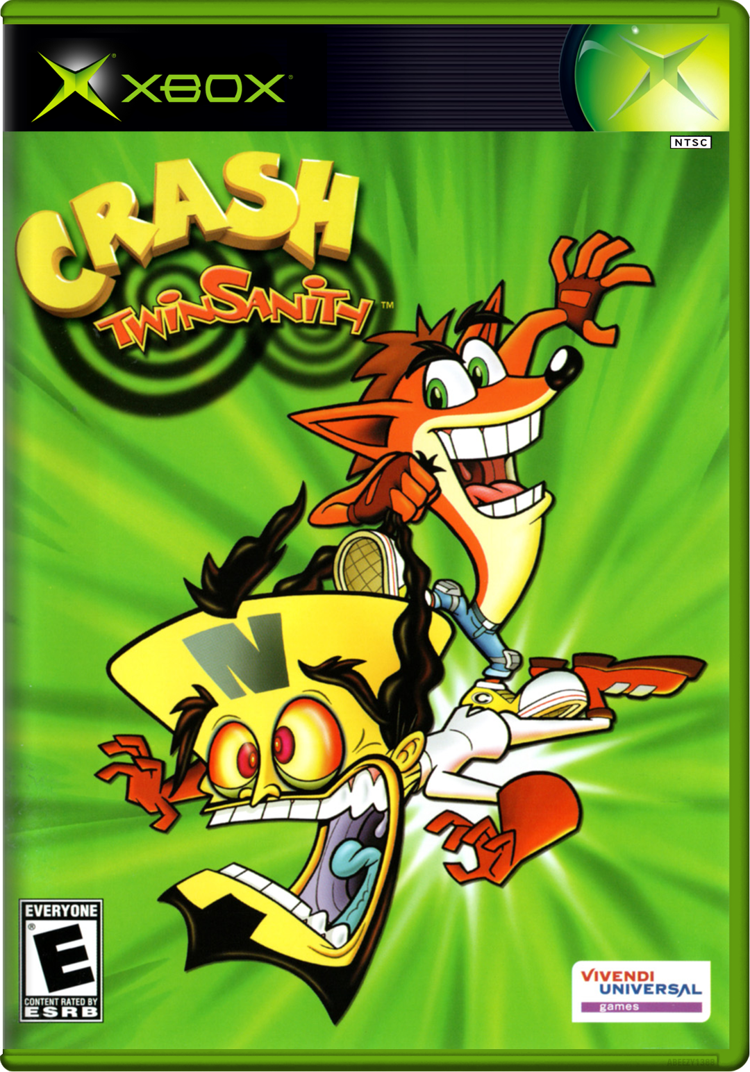 Crash Twinsanity Xbox Keychain