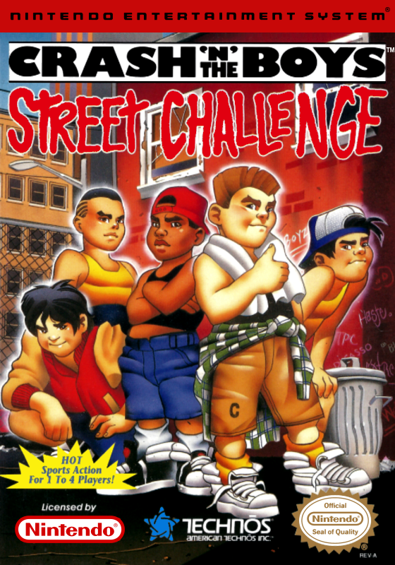 Crash N The Boys Street Challenge (Usa) Nes Print Poster