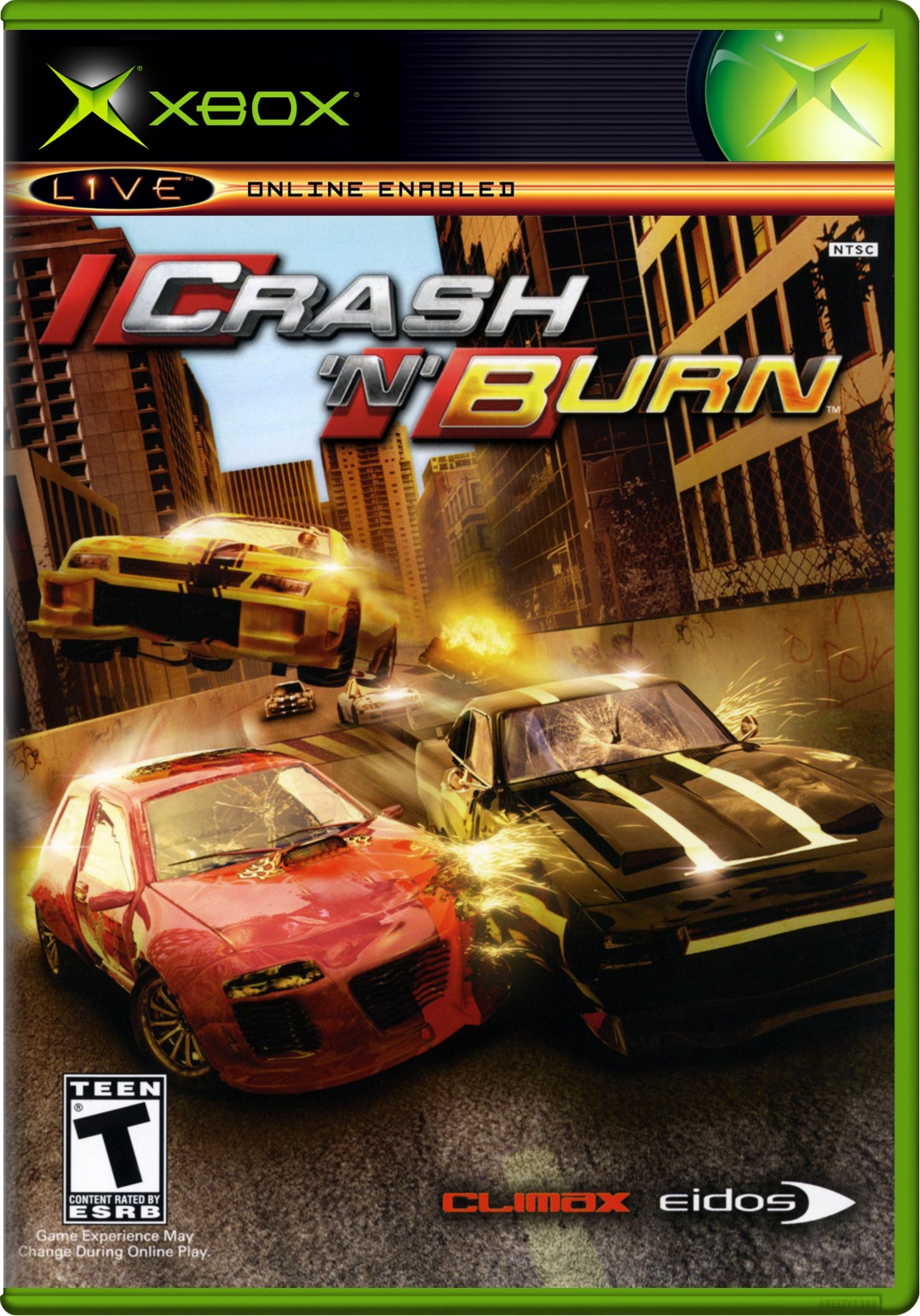 Crash 'N' Burn (Usa, Europe) Xbox Keychain