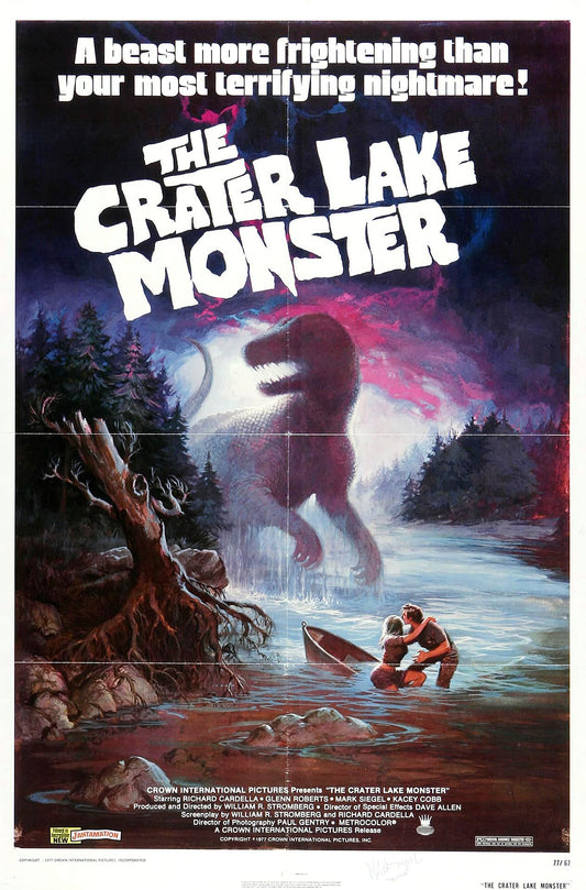 Crater Lake Monster 01 Movie Magnet