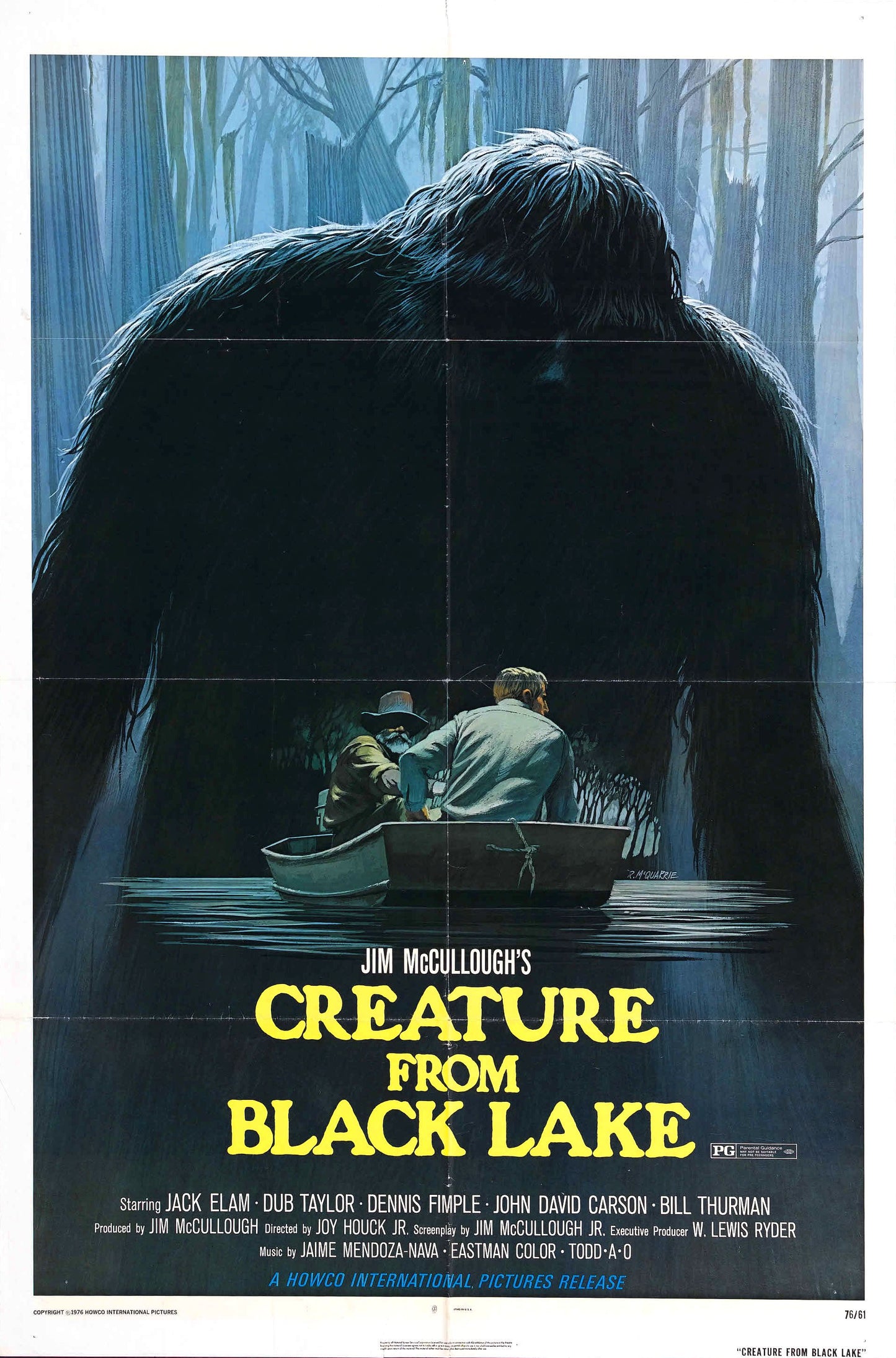 Creature From Black Lake 01 Movie Magnet