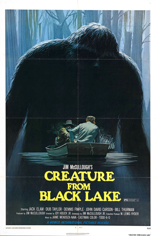Creature From Black Lake 01 Movie Magnet