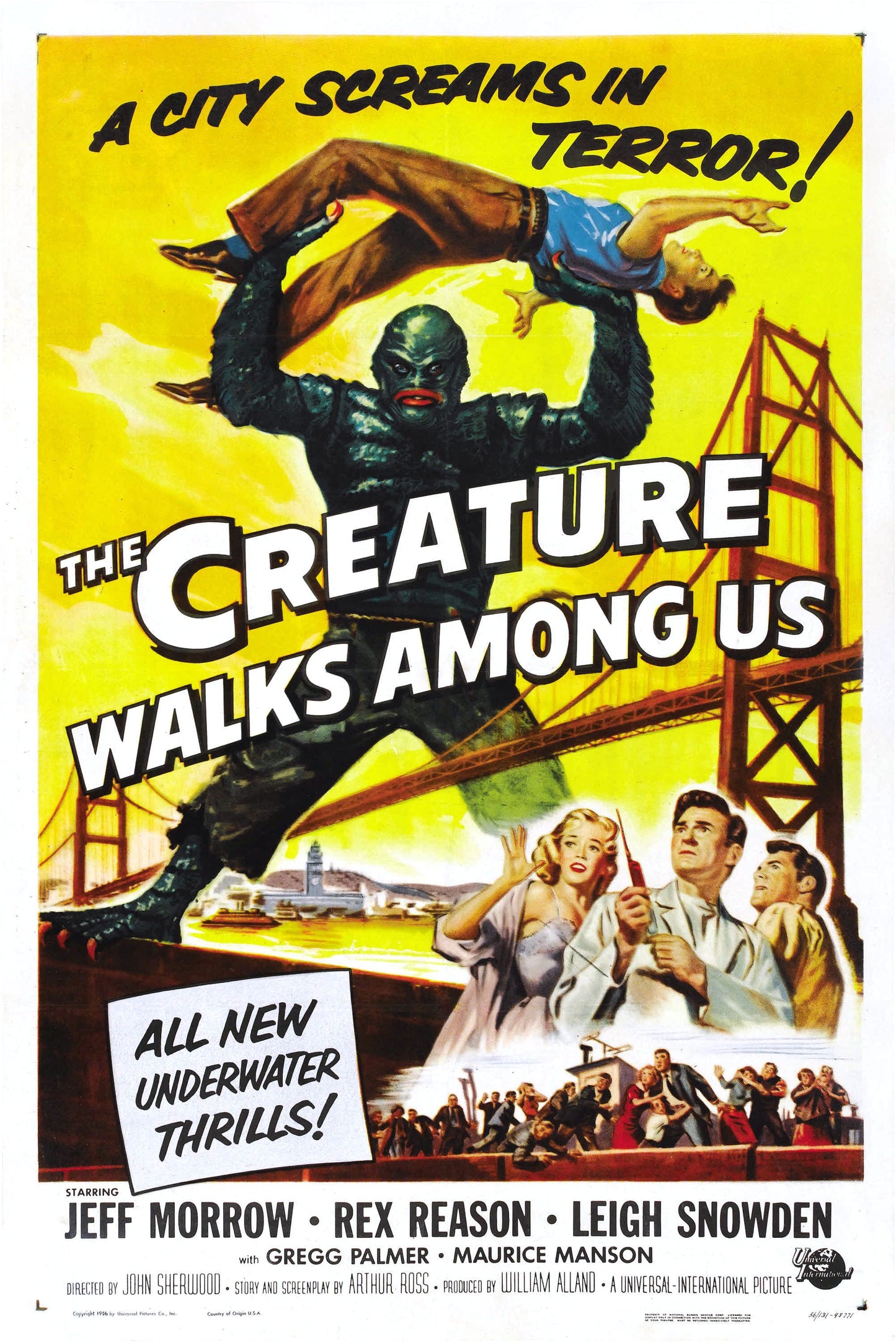 Creature Walks Among Us 01 Movie Magnet