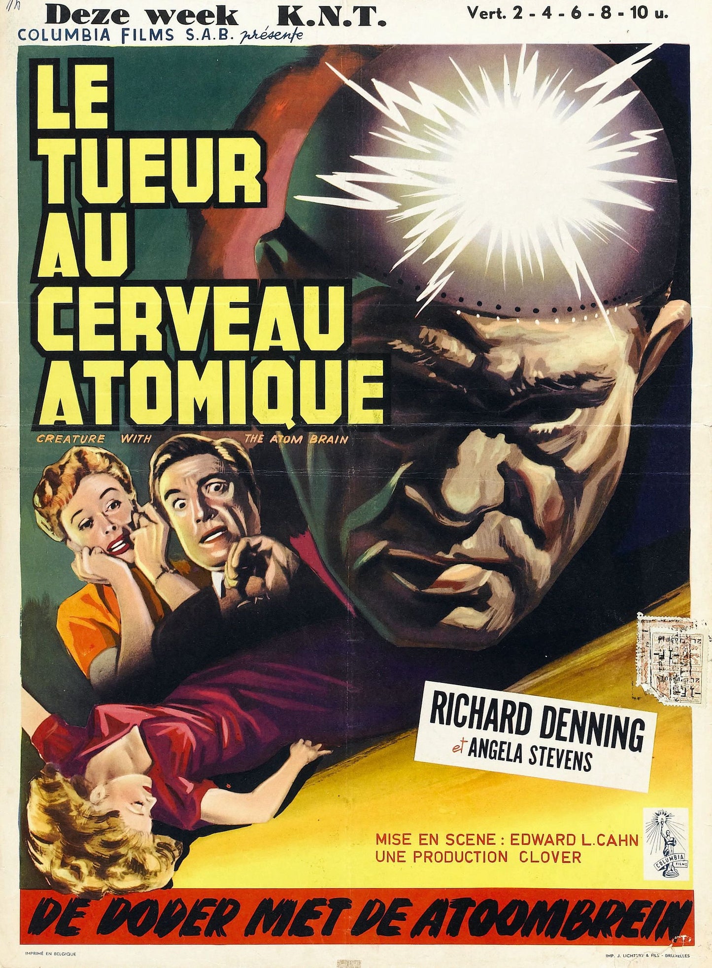 Creature With The Atom Brain 03 Movie Magnet