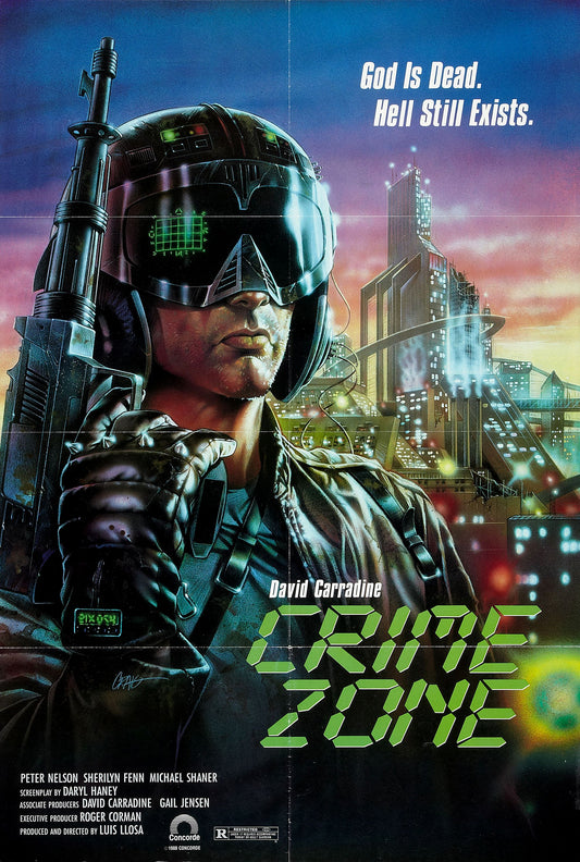 Crime Zone 01 Movie Magnet