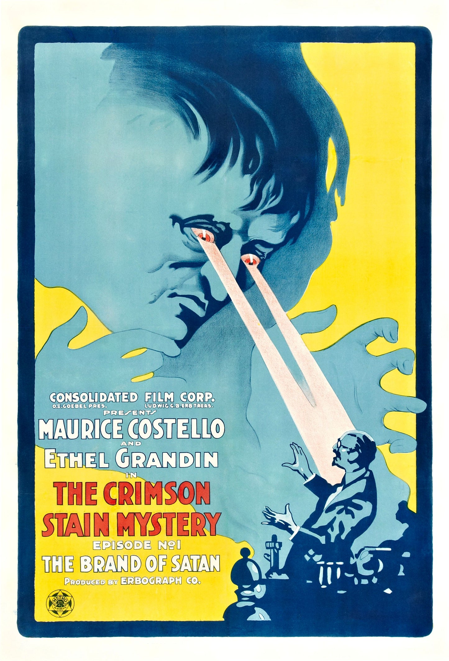 Crimson Stain Mystery 01 Movie Magnet