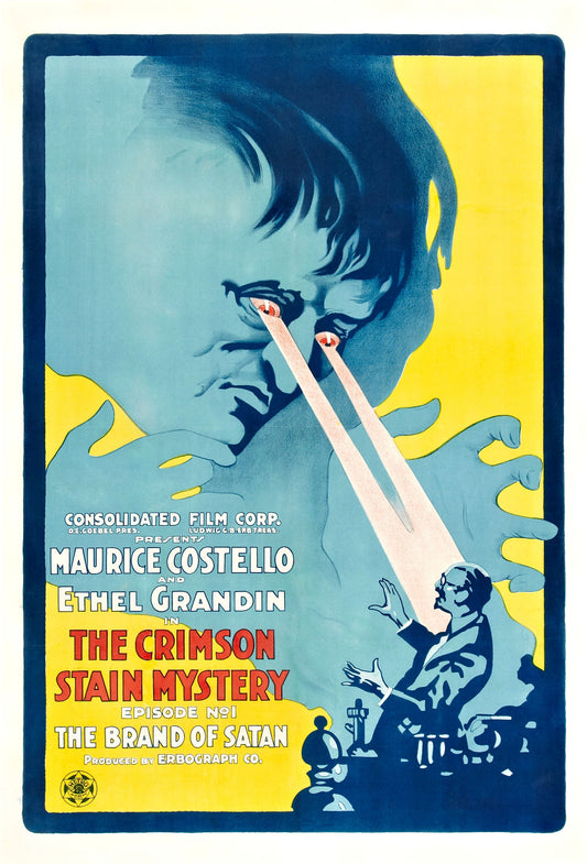 Crimson Stain Mystery 01 Movie Magnet