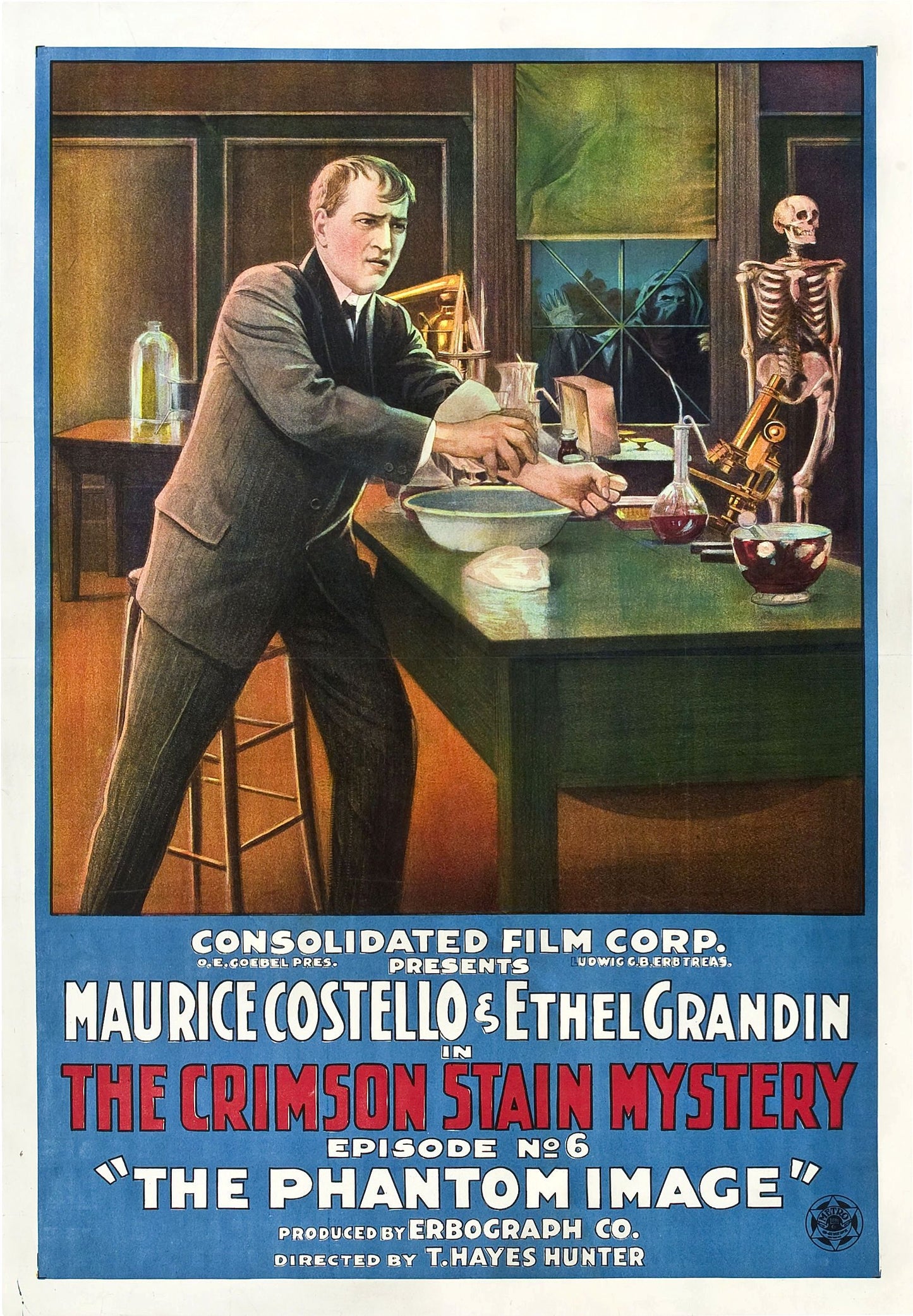 Crimson Stain Mystery 06 Movie Magnet