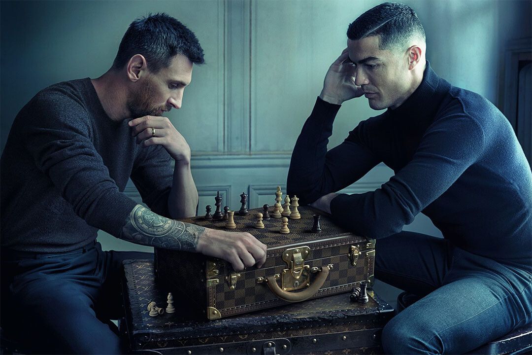 Cristiano Ronaldo And Messi Play Chess World Cup Jigsaw Puzzle