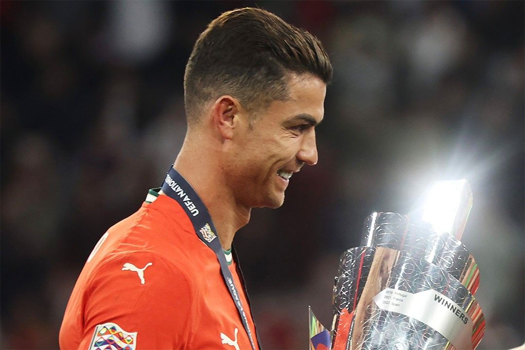 Cristiano Ronaldo Portugal Nations 2025 Champs Cup Jigsaw Puzzle