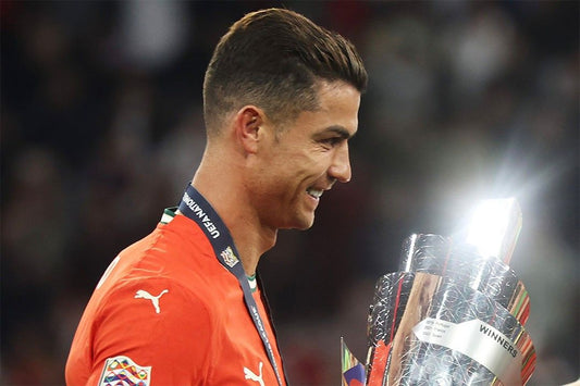 Cristiano Ronaldo Portugal Nations 2025 Champs Cup Jigsaw Puzzle