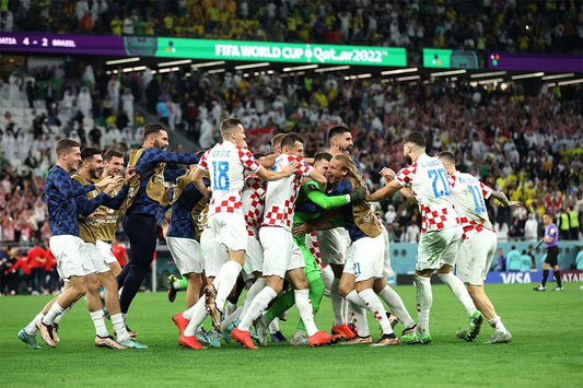 Croatia National Team Celebration World Cup Fans Jigsaw Puzzle