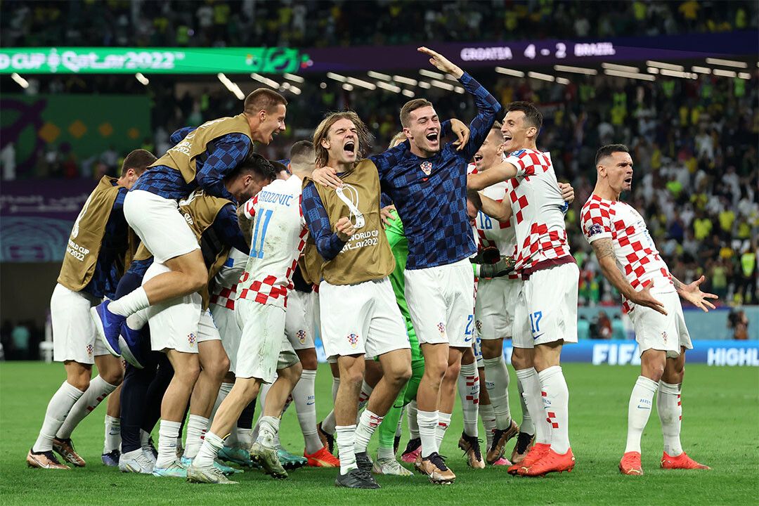Croatia National Team Celebration World Cup Sport Jigsaw Puzzle