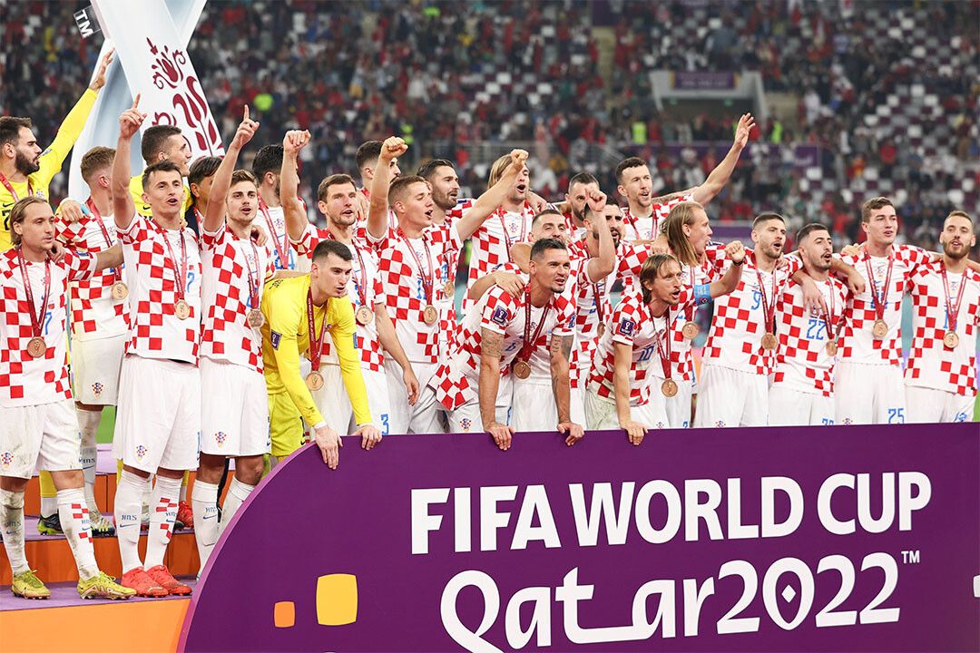 Croatia National Team Celebration World Cup Jigsaw Puzzle