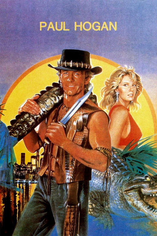 Crocodile Dundee Ii Vintage Classic Movie Jigsaw Puzzle