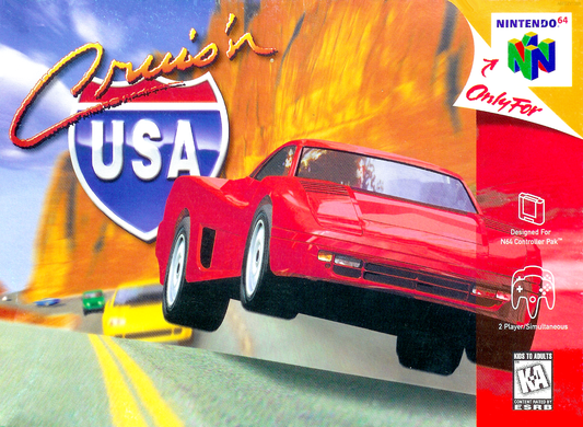 Cruis N Usa N64 Print Poster