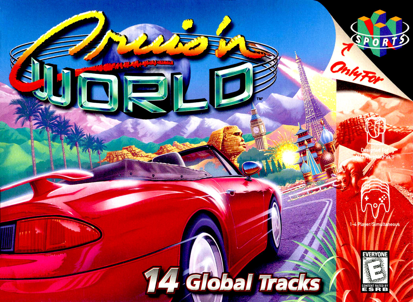 Cruis N World N64 Keychain