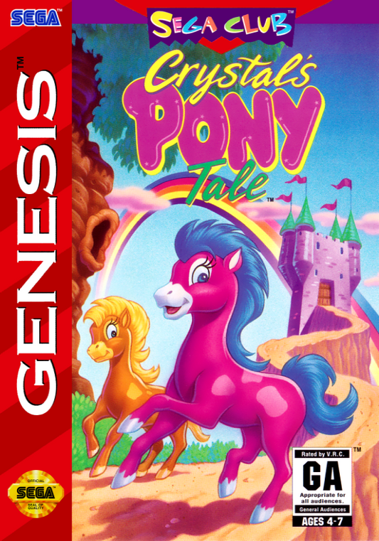Crystal S Pony Tale (Usa) Genesis Print Poster