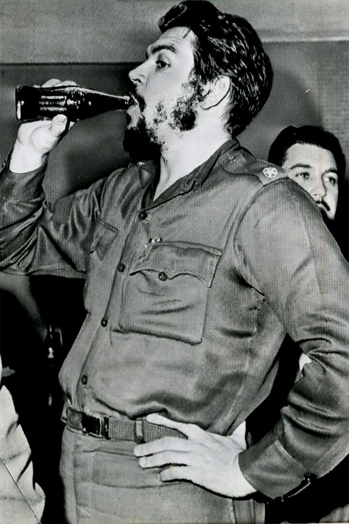 Cuban Minister Of Industry Che Guevara Drinking Soda Jigsaw Puzzle