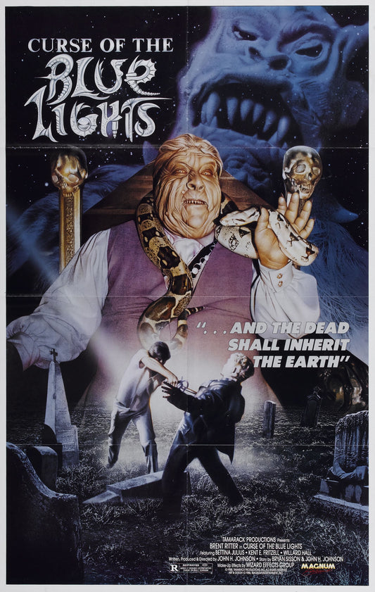 Curse Of Blue Lights 01 Movie Magnet