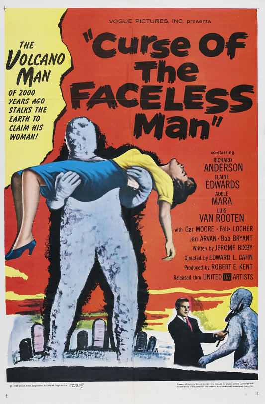 Curse Of Faceless Man 01 Movie Magnet