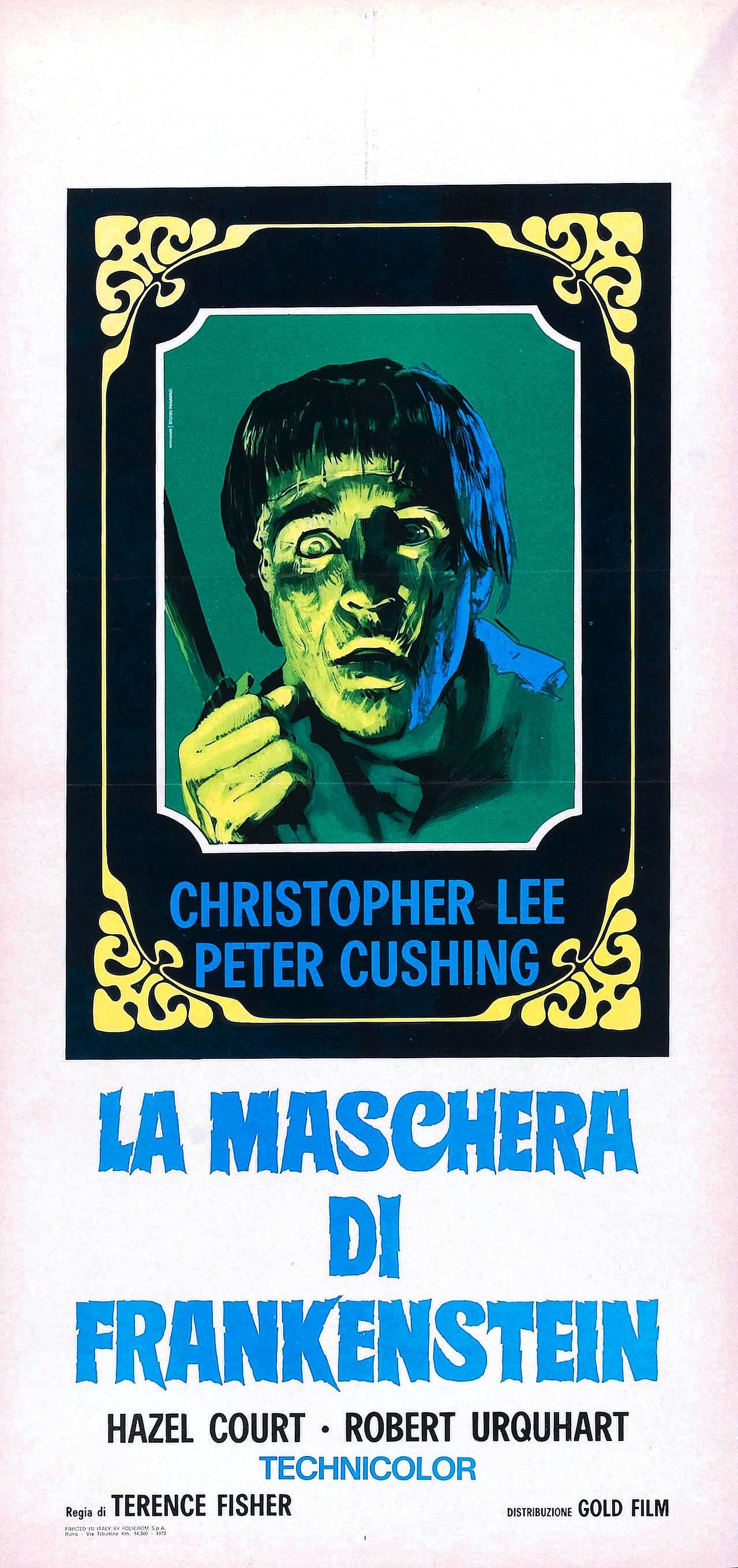 Curse Of Frankenstein 02 Movie Magnet