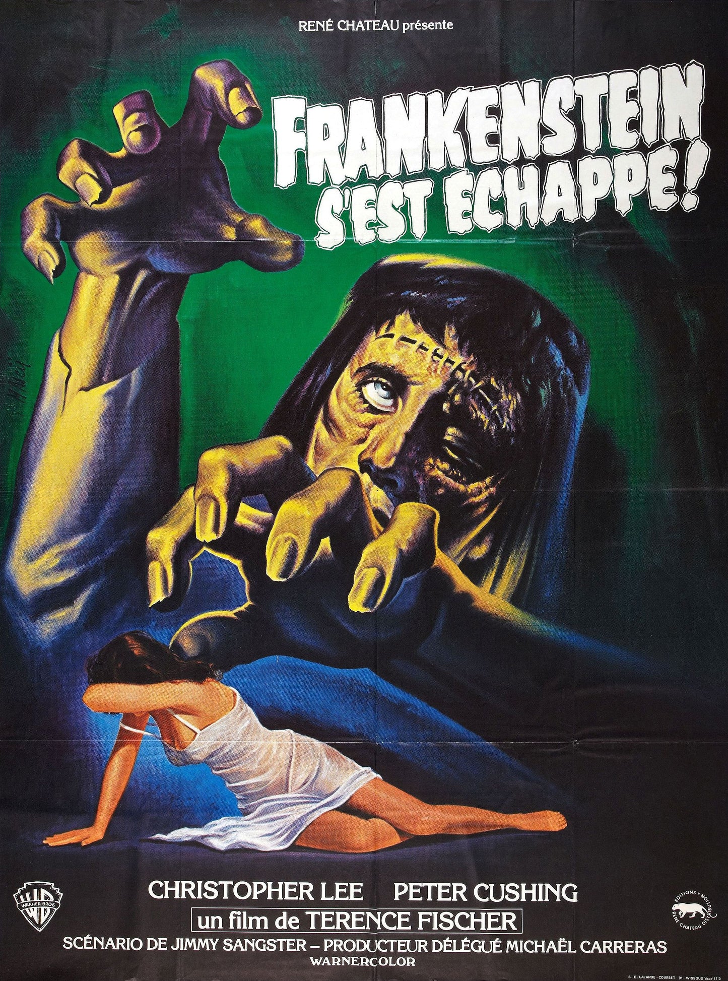 Curse Of Frankenstein 05 Movie Keychain