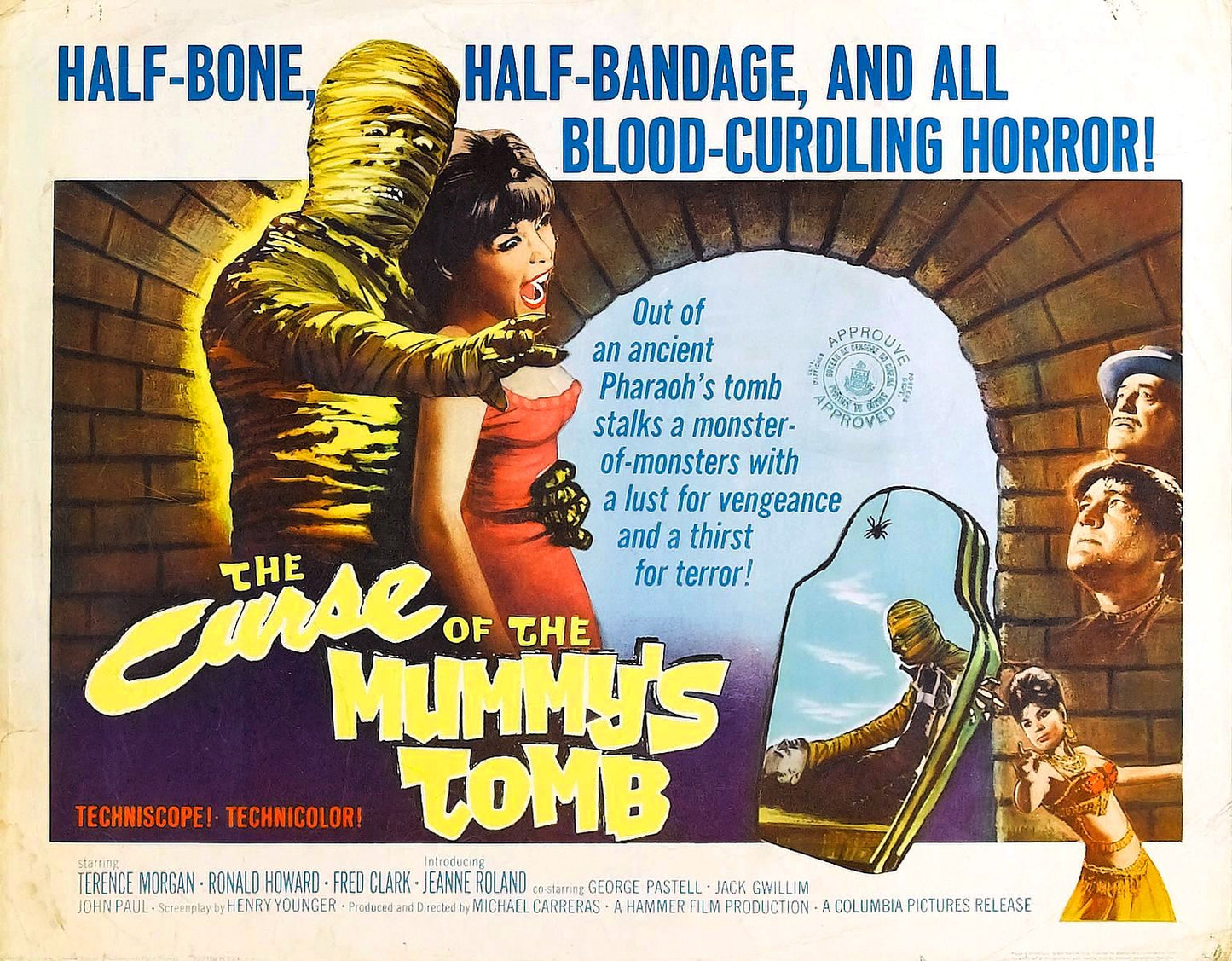 Curse Of Mummys Tomb 02 Movie Magnet