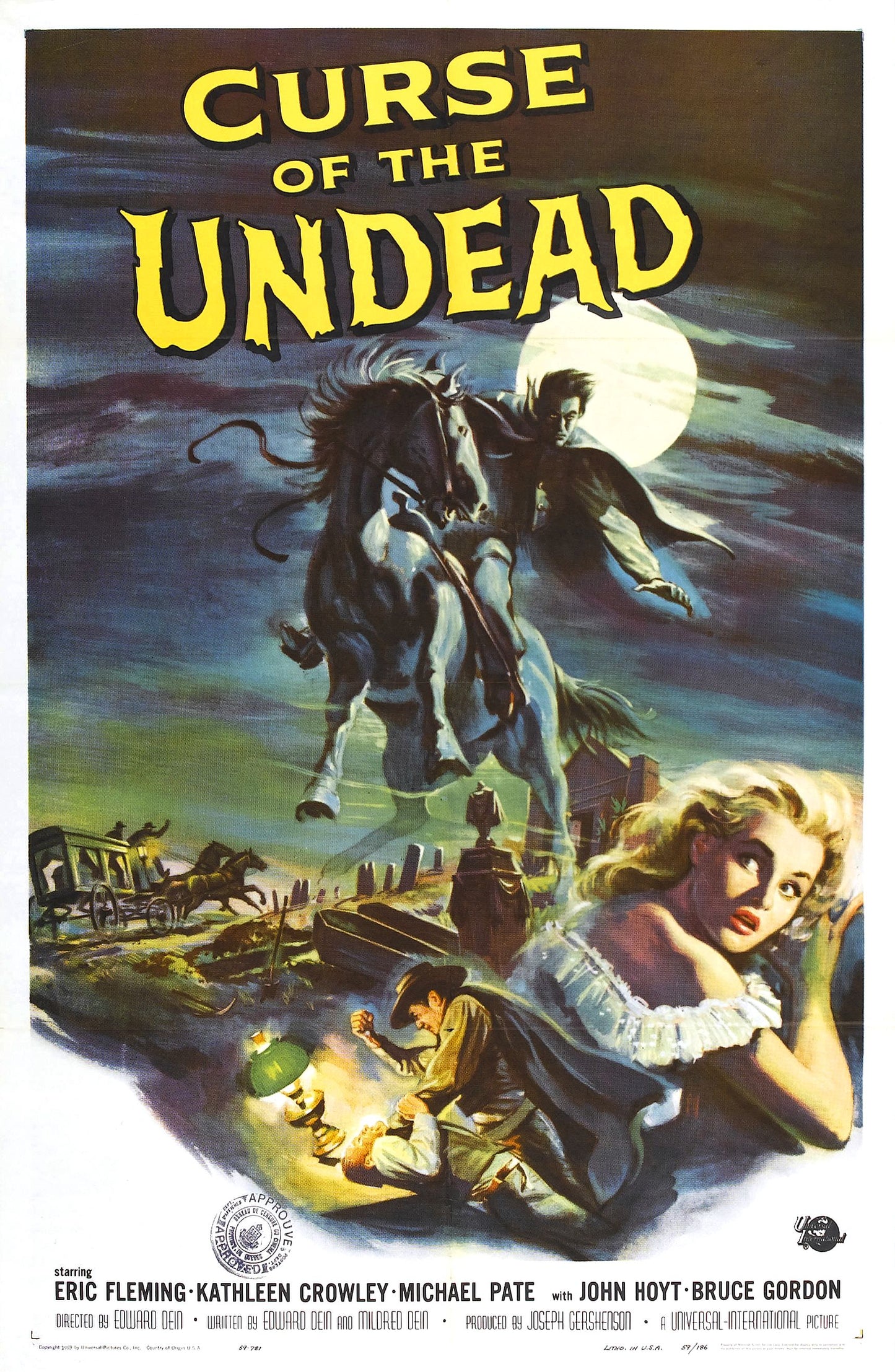 Curse Of Undead 01 Movie Magnet