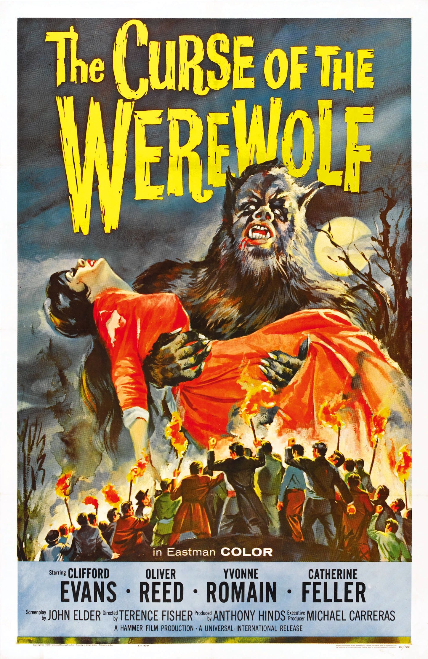 Curse Of Werewolf 01 Movie Magnet