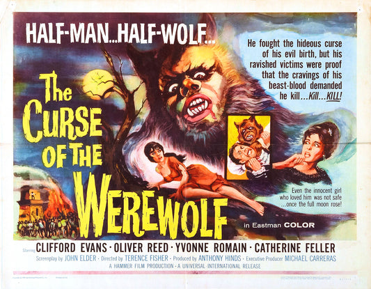 Curse Of Werewolf 02 Movie Magnet