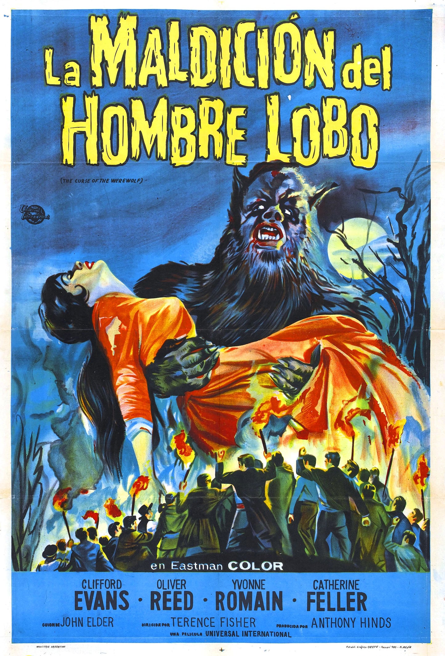 Curse Of Werewolf 03 Movie Magnet