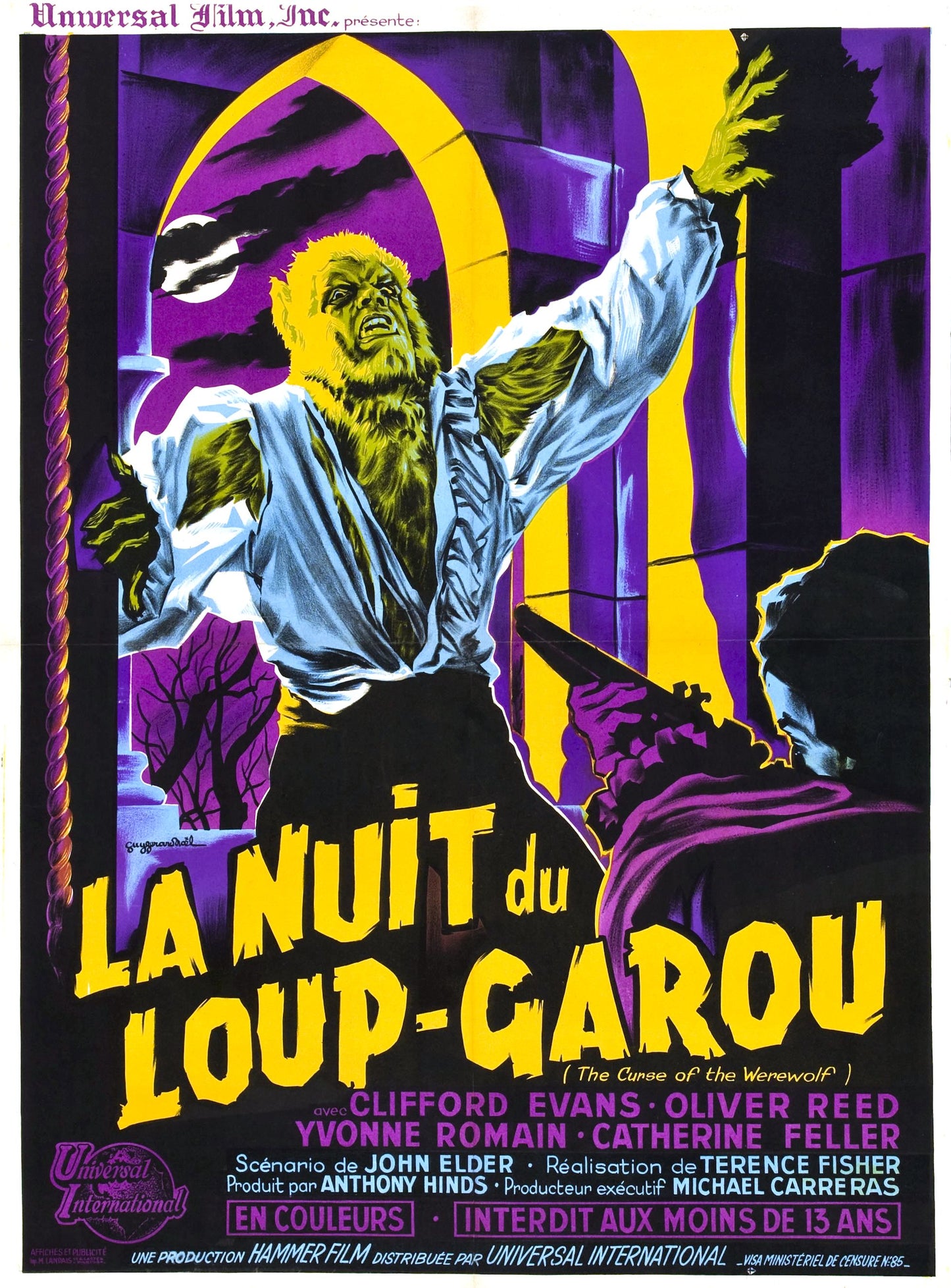 Curse Of Werewolf 05 Movie Magnet