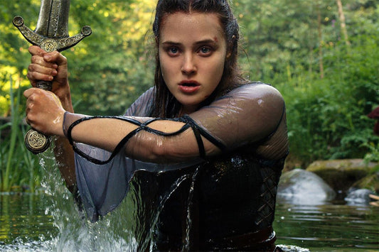 Cursed Katherine Langford Nimue King Arthur Tv Wall Art Decor Jigsaw Puzzle