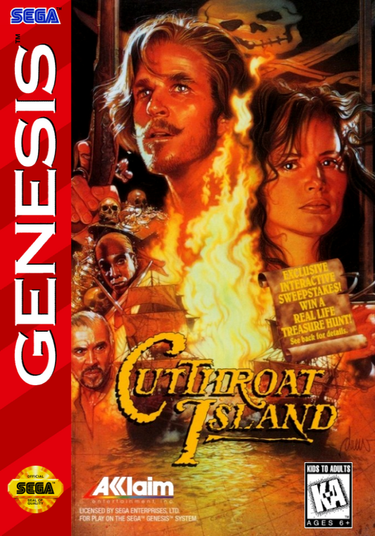 Cutthroat Island (Usa) Genesis Print Poster