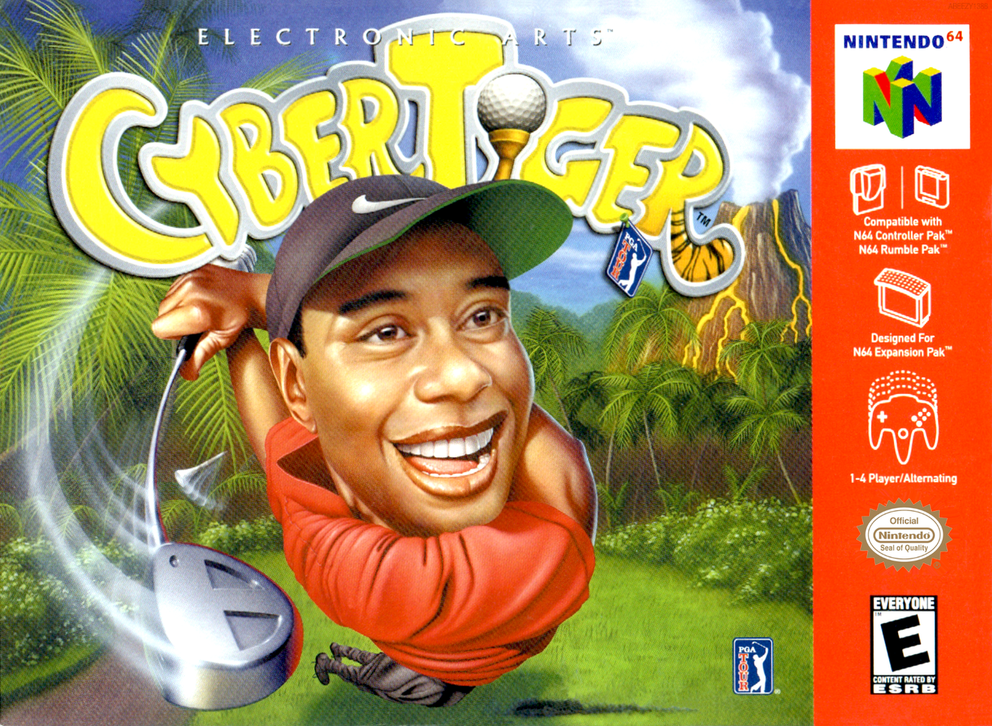 Cybertiger N64 Keychain