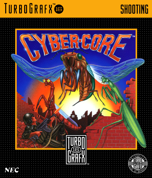 Cyber Core Turbografx 16 Print Poster
