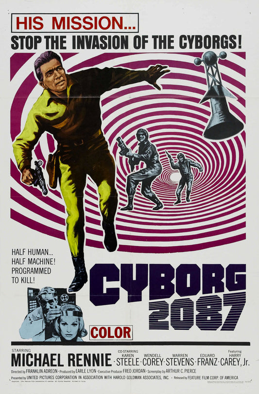 Cyborg 2081 01 Movie Magnet