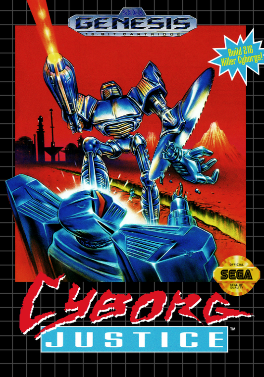 Cyborg Justice (Usa) Genesis Print Poster