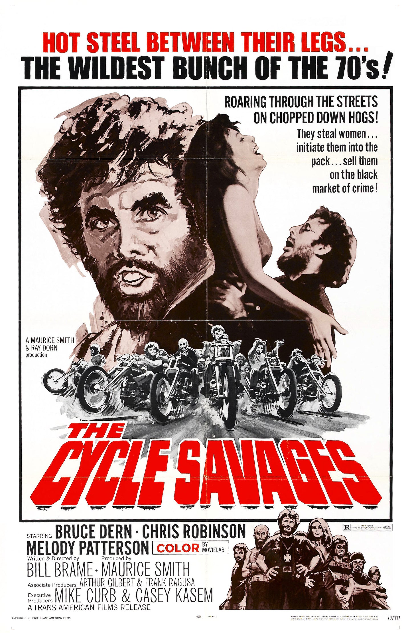 Cycle Savages 01 Movie Magnet