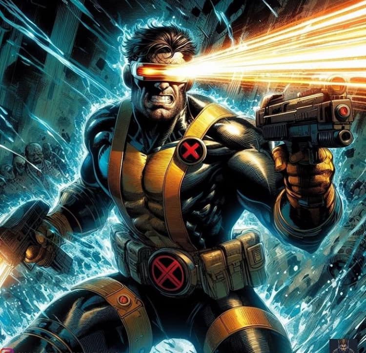 Cyclops Action Pose Jigsaw Puzzle