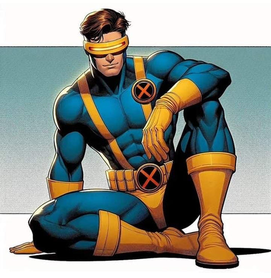 Cyclops Xmen Posing Print Poster