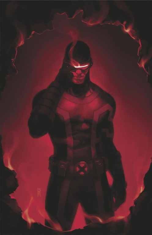 Cyclops Fire Background 3498 Print Poster
