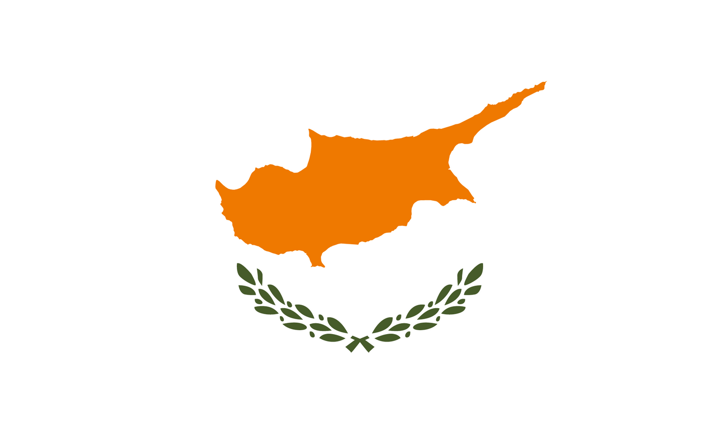 Cyprus Flag Keychain