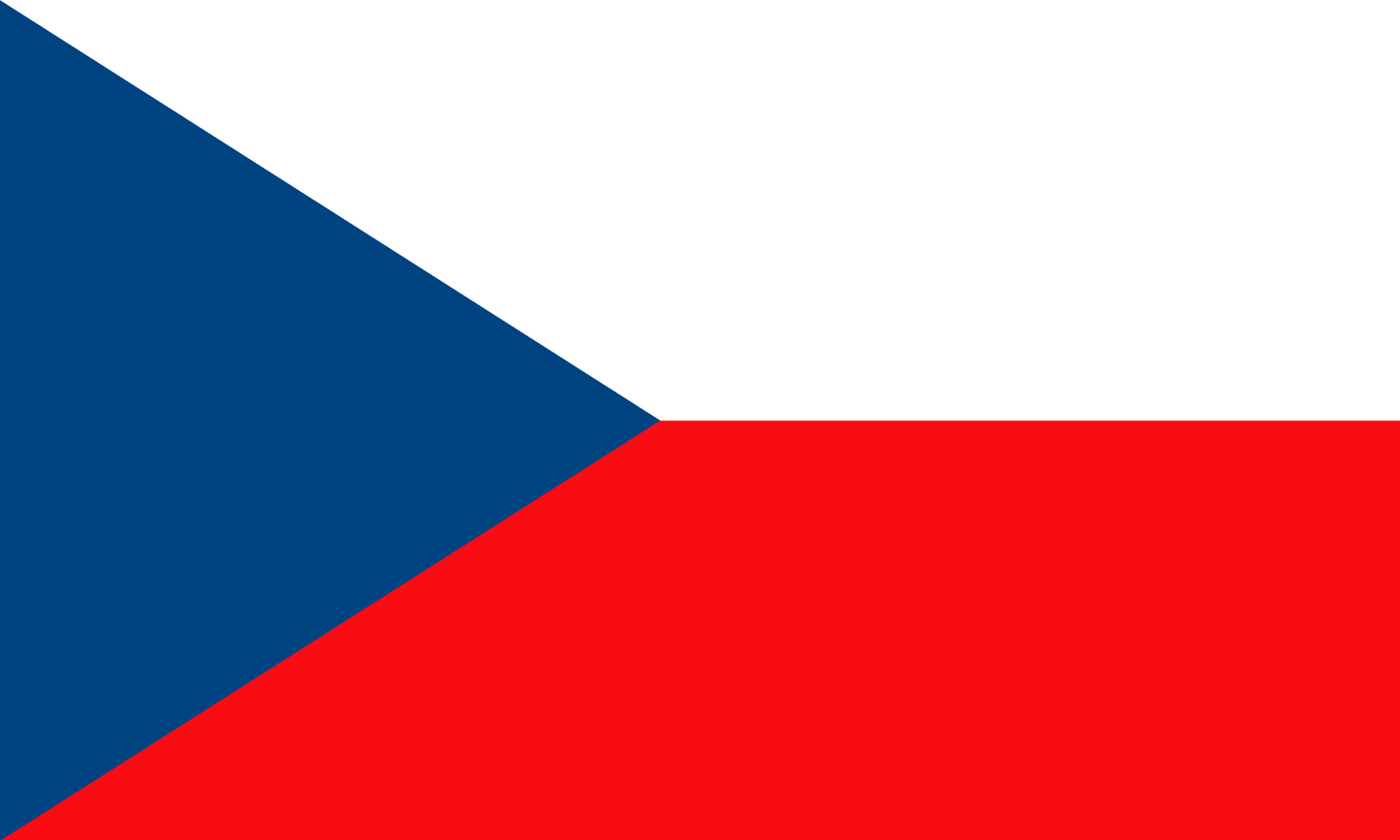 Czech Republic Flag Print Poster