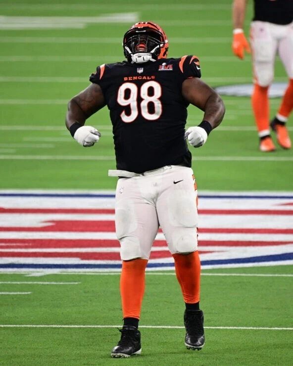 D.J. Reader Photo Cincinnati Bengals Picture Nfl Football